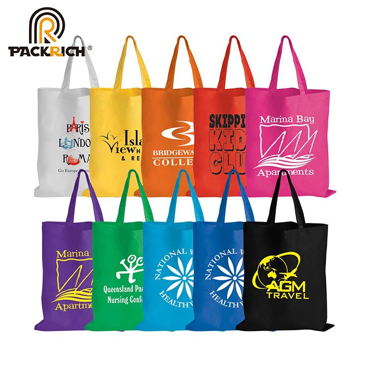 Canvas Shopping Bags With Logos